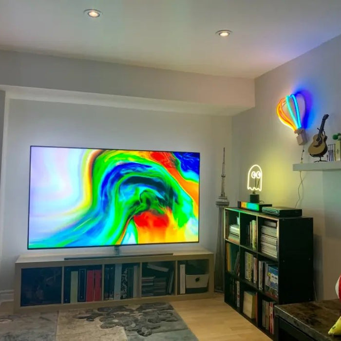 How can I install bias lights so that I can still move them to another TV (or remove them easily in the future)?