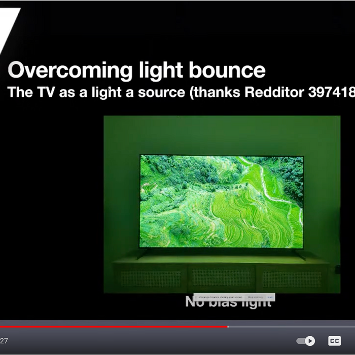 A lengthy talk about bias lighting with Todd Anderson from AVNirvana.com