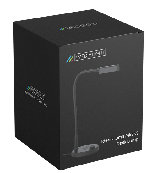 Ideal-Lume™ Mk2 v2 Desk Lamp (2025 New Version) - MediaLight Bias Lighting