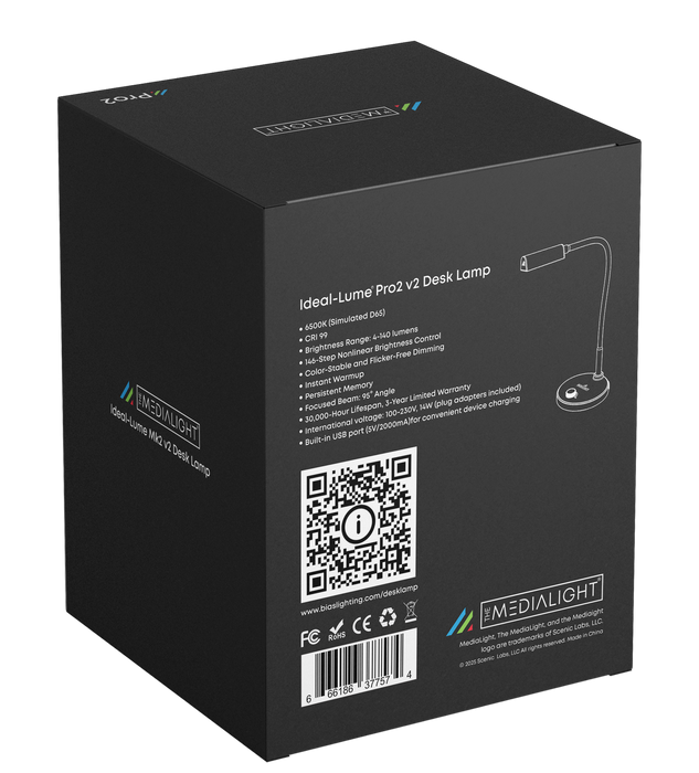 Ideal-Lume™ Pro2 v2 Desk Lamp (2025 New Version) - MediaLight Bias Lighting