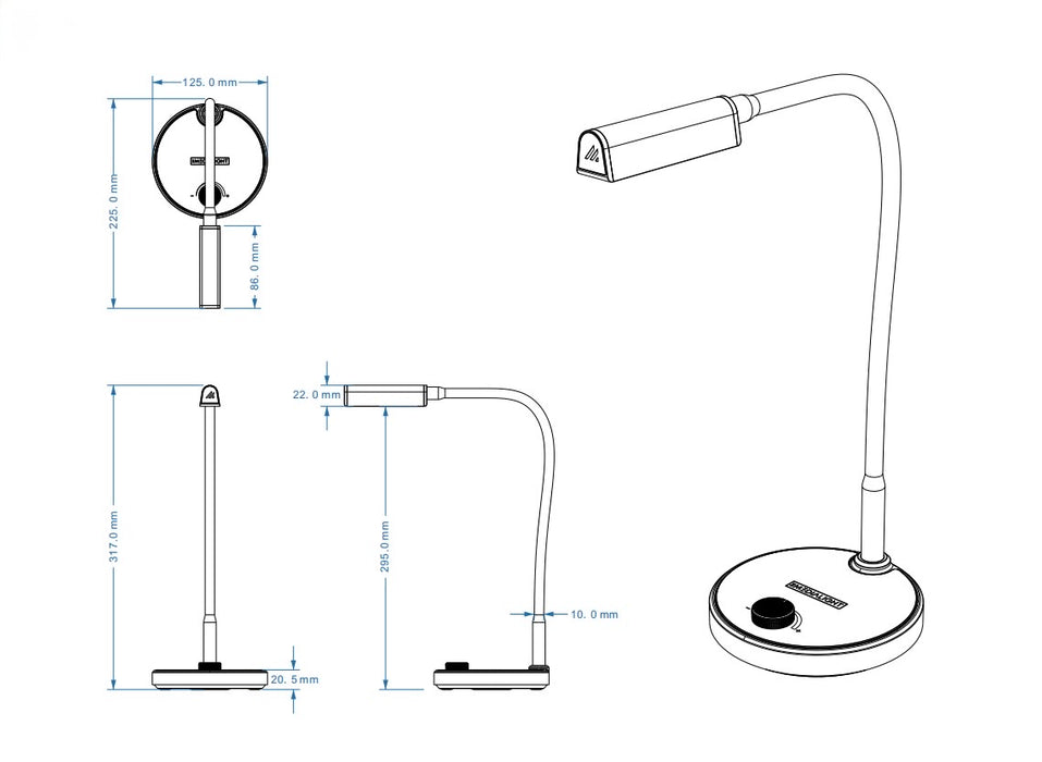 Ideal-Lume™ Pro2 v2 Desk Lamp (2025 New Version) - MediaLight Bias Lighting