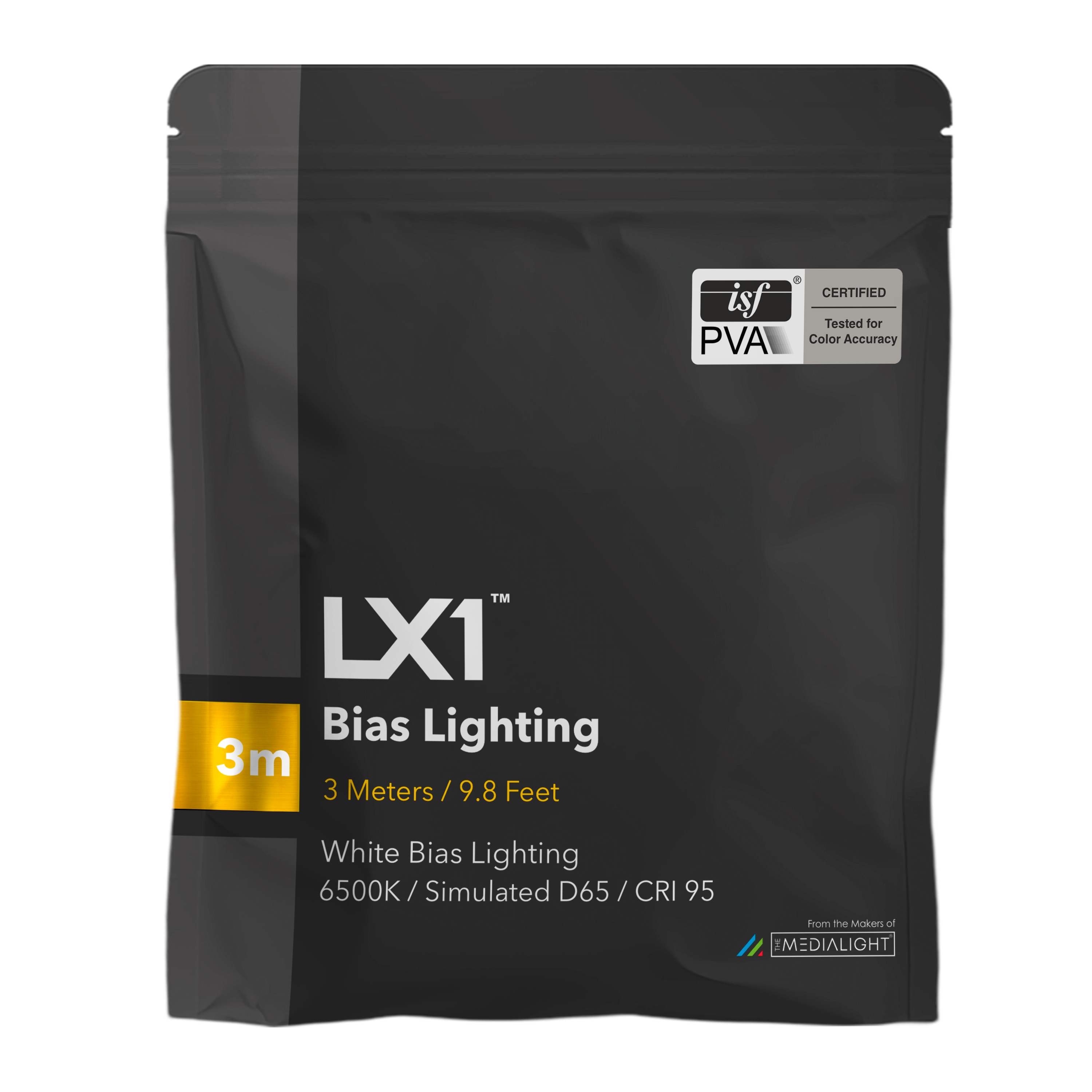 Освещение смещения LX1 CRI 95 6500K Имитация белого смещения D65