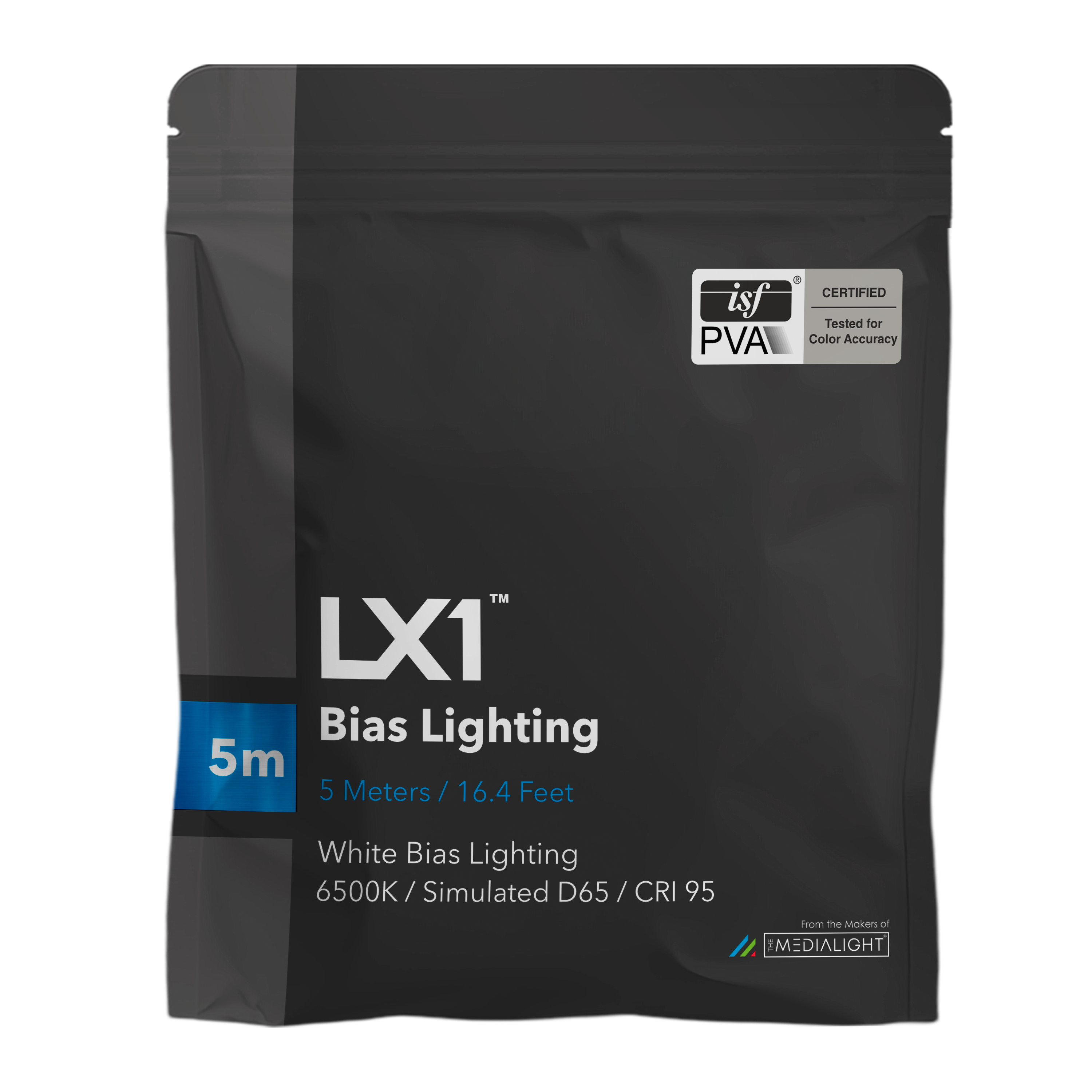LX1 Bias Lighting CRI 95 6500K Simulated D65 White Bias Lights