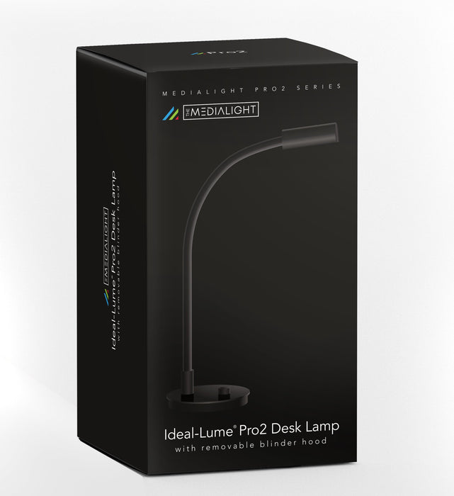 Ideal-Lume Pro (Mk2 चिप) आणि Pro2 डेस्क लॅम्प - मीडियालाइट बायस लाइटिंग