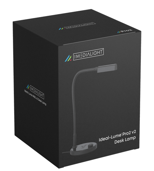 Ideal-Lume™ Pro2 v2 Desk Lamp (2025 New Version) - MediaLight Bias Lighting
