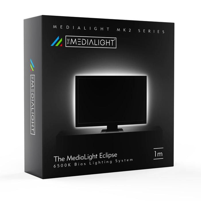 MediaLight Mk2 Eclipse 1 metro (para pantallas de ordenador) - Bias Lighting.com por MediaLight Bias Lighting