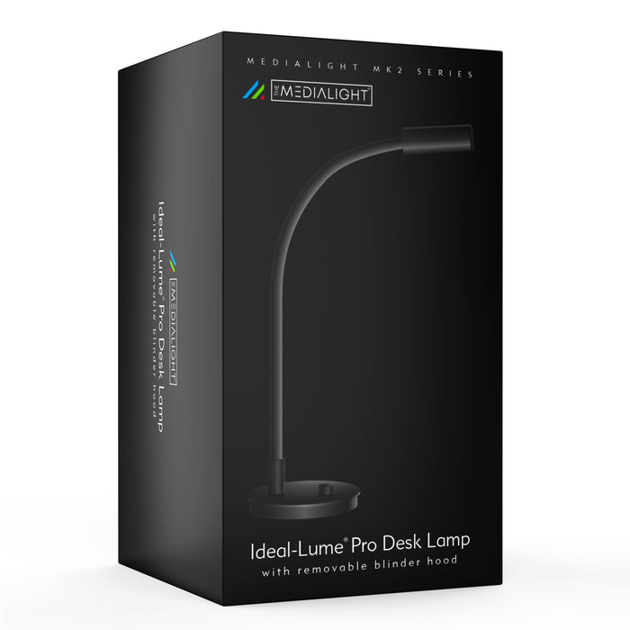 Ideal-Lume Desk Lamp - Bias Lighting.com troch MediaLight Bias Lighting