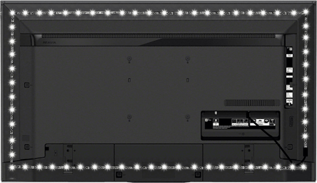 LX1 Bias Lighting CRI 95 6500K Simulated D65 White Bias Lights - Bias Lighting.com by MediaLight Bias Lighting